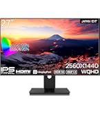 Amazon.co.jp: JAPANNEXT 27インチ モニター WQHD 2560x1440解像度 IPS